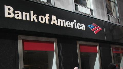 Bank of America branch in Chicago's Financial District, November 1, 2011. (Scott Olson/Getty Images)