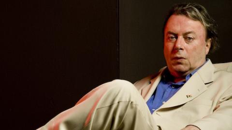 Christopher Hitchens poses during a portrait session on May 22, 2010 in Australia. (John Donegan/Getty Images)