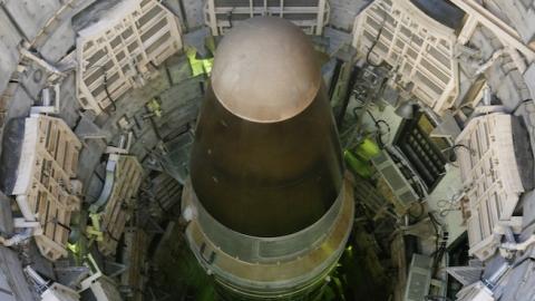 Titan nuclear intercontinental ballistic missile in silo in Arizona (Photo by Michael Dunning/Getty Images)
