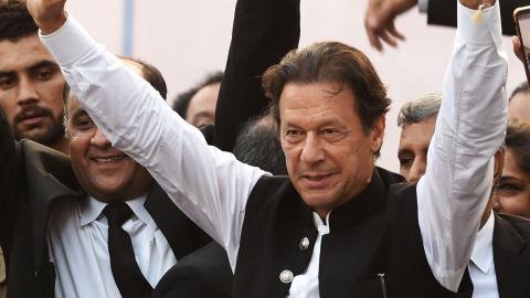 imran khan victory election pakistan nuclear lahore