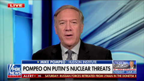Mike Pompeo appears on Fox News to talk about War in Ukraine