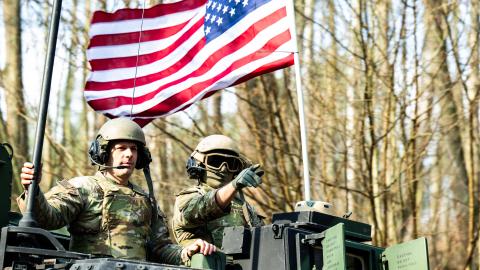 American troops participate in exercise Steadfast Defender 24 in Poland on March 5, 2024. (DVIDS)