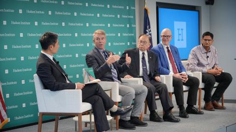 Jason Hsu hosted Congressman Rob Wittman, Dr. Anshu Roy, Taiwanese Legislator Richard YK Chen, Joseph Saunders to explore the role of cyber resilience in the defense of Taiwan.