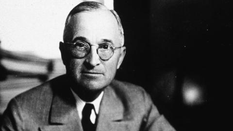 Harry S Truman (1884 - 1972), the 33rd President of the United States. (MPI/Getty Images)