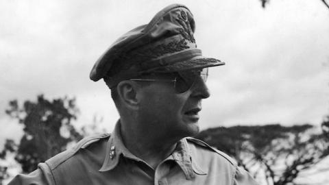 American General Douglas MacArthur, 1945. (US Signal Corps/The LIFE Picture Collection/Getty Images)