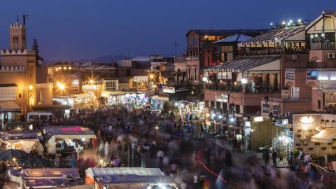 City market, Marrakech, Morocco. (Jeremy Woodhouse/Getty Images)