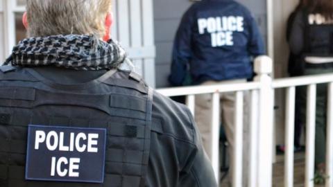 Foreign nationals were arrested this week during a targeted enforcement operation conducted by U.S. Immigration and Customs Enforcement (ICE), February 9, 2017 in Atlanta, Georgia. (U.S. Immigration and Customs Enforcement Handout)