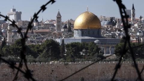 Jerusalem, November 10, 2014. (THOMAS COEX/AFP/Getty Images)