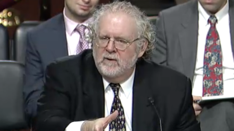 Walter Russell Mead before the U.S. Senate Committee on Armed Services, October 22, 2015. (Screenshot)